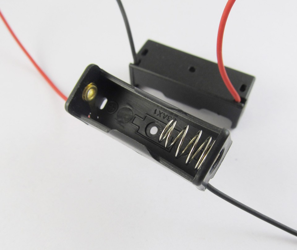 Greluma 2 Pezzi 12V 8xAA Portabatterie Scatola Portabatterie In