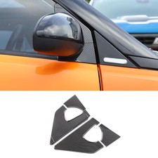 Side A-pillar Rearview Mirror Trim Cover For Benz Smart Fortwo 2009-2015 Abs Kit