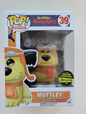 Funko Pop Gemini Exclusive Hannah Barbera Wacky Races FLOCKED MUTTLEY #39