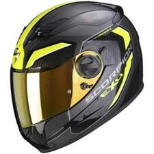 Full-Face EXO-490 Supernova Black Yellow Neon SIZE S