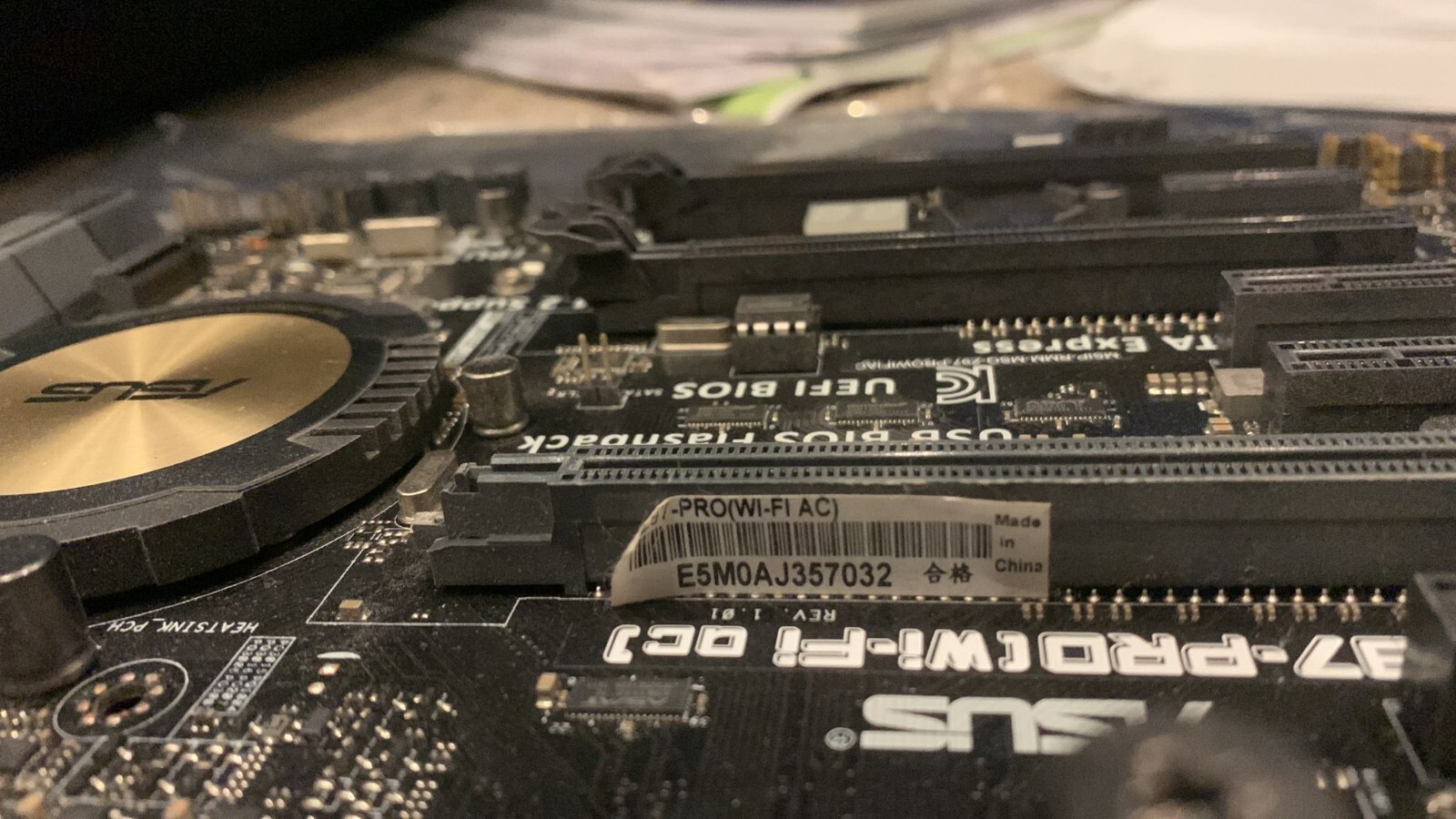 Asus Z97 motherboard, i7 cpu, and RAM bundle with Corsair liquid cooler