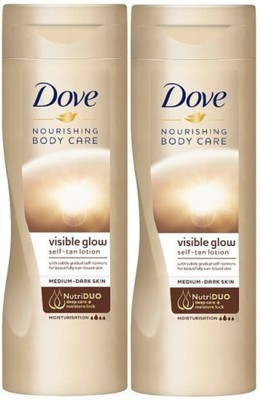 new dove gradual tan