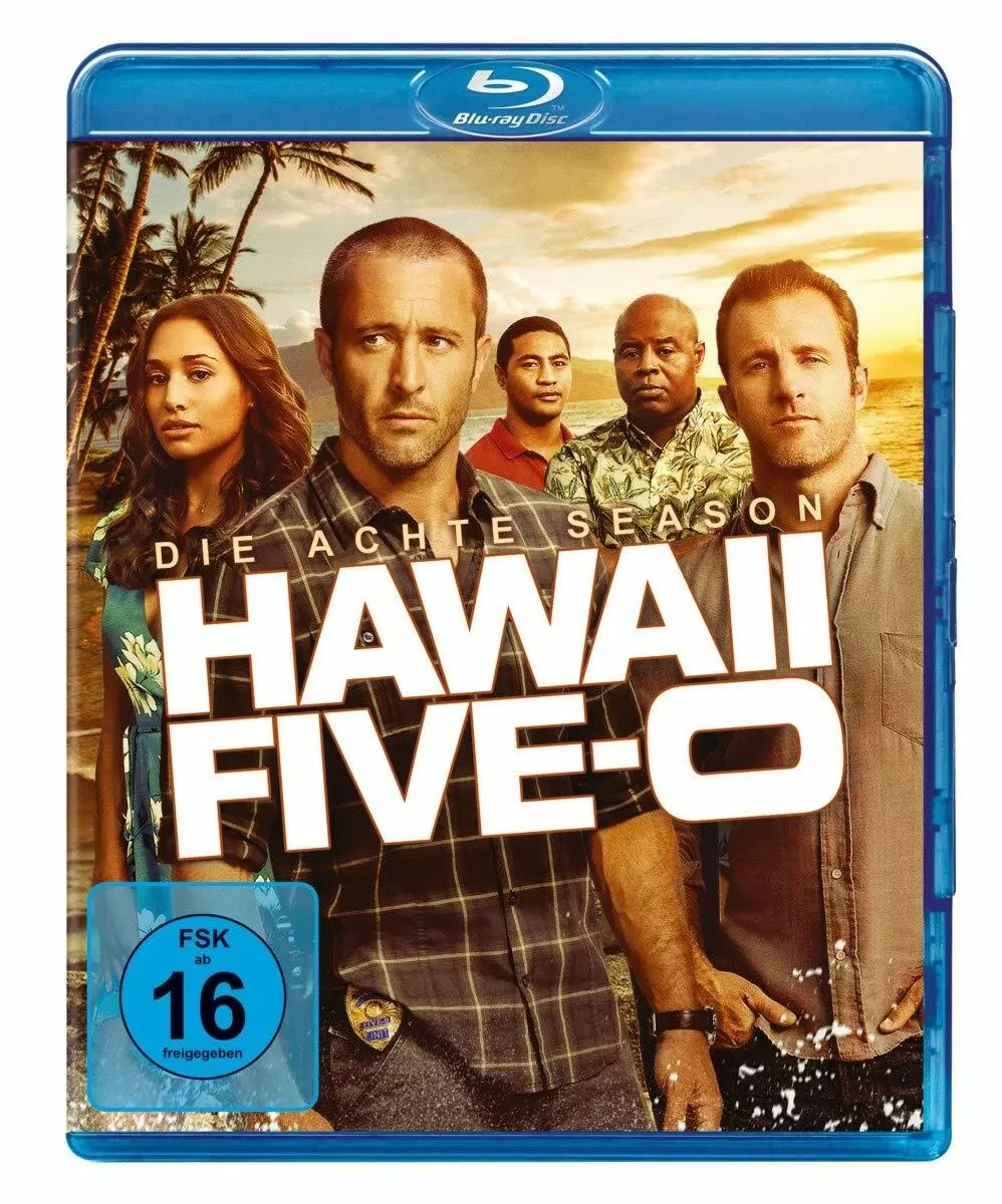HAWAII FIVE-0 - SEASON 8 - BLU RAY Region FREE - 5 Disc Set -