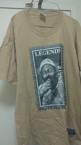 Marvin gaye tee shirt amazing condition large Vintage vintage concert t-shirt, vintage, size L, single stitch, B+ condition