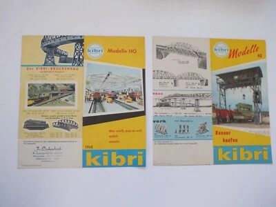 Broschüre/ Flyer - Kibri - Modellbahn - Zubehör  - Spur H0  - B8 - Bild 1 von 4
