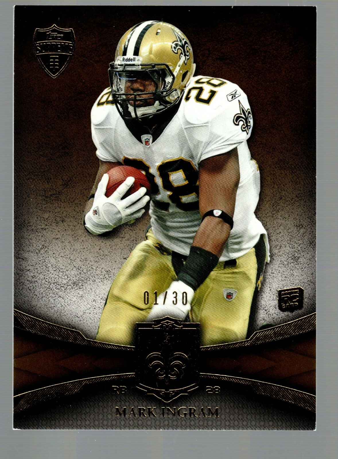 Mark Ingram Topps Supreme #9 Sepia