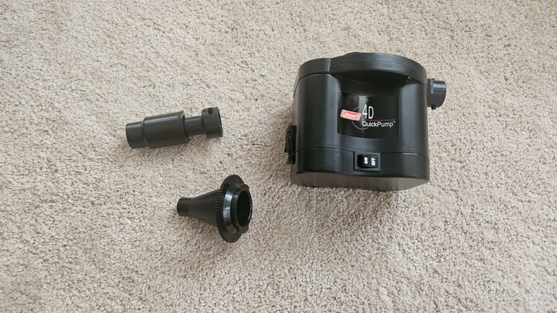 Coleman Quick Pump 4D Battery Power Camping Outdoors, TESTED