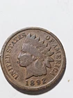 1892 Indian Head Cent - Good