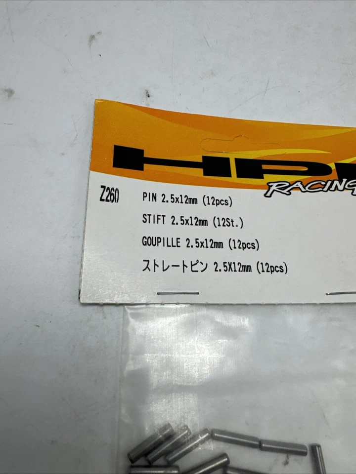HPI Racing Z260 Pin 2.5x12mm New In Package - Image 2 of 4