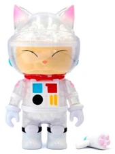 The Little Hut SPACE DREAM SNOWMAN by Shon Side 6.5" Vinyl Figure🐱Astro Cat NEW