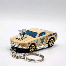 Hot Wheels 1968 Ford Mustang GREAT GIFT 🎁 Custom Key Chain 
