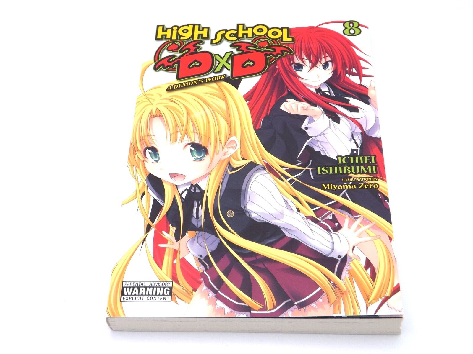 High School Dxd A Demon's Work Light Novel by Ishibumi, Ichiei English 1st  Ed.