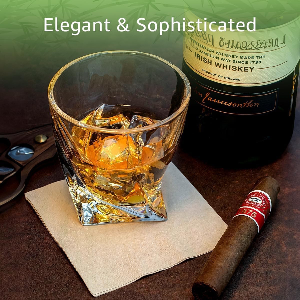 100% Bamboo Wedding Cocktail Napkins Disposable (250 250 Napkins, Light Brown 