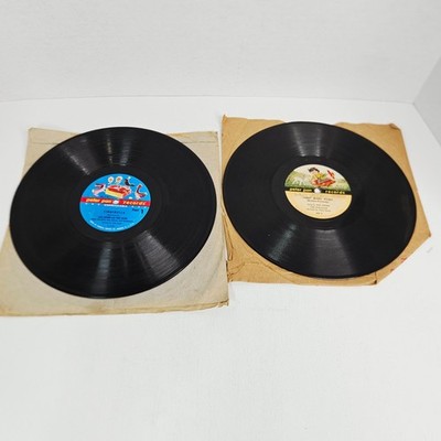 Peter Pan Records Teddy Bear 503 & Cinderella 78 rpm Record Arthur & Deane USA