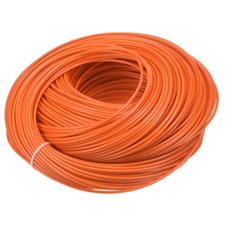 Wicker Repair Kit, Round Synthetic Rattan Material Repair DIY Set, Orange