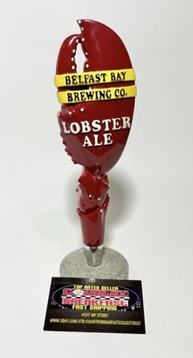 Belfast Brewing Company Lobster Ale Claw Beer Tap Handle 9  Tall - Excellent