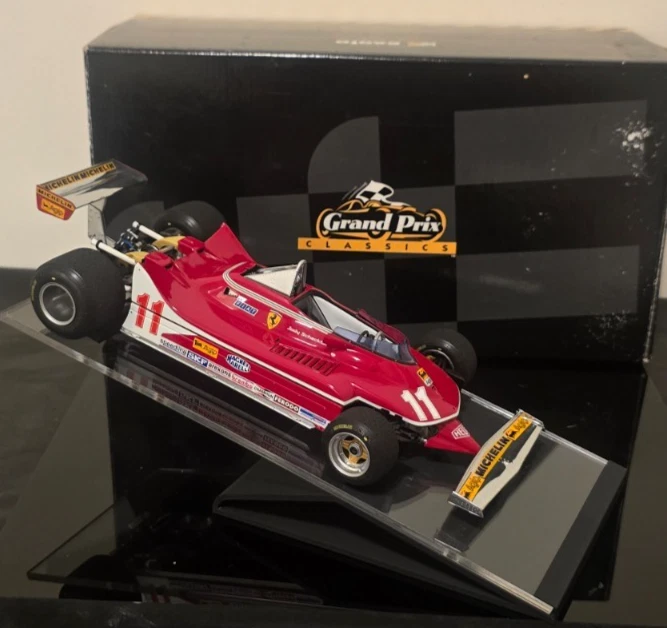 最終価格】EXOTO 1/18 フェラーリ 312T4 ジル・ヴィルヌーヴ GP
