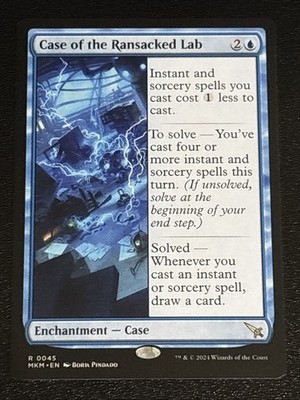 MTG Murders at Karlov Manor Case of the Ransacked Lab 0045 NM Rare