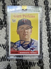 2007 Topps Heritage - Glen Perkins #467 Rookie Autograph