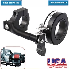 Black Motorcycle Throttle Lock Cruise Control Clamp Assist Clamp For Harley USA