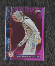 2024 Topps Chrome U.S. Summer Olympics Alexander Massialas Pink REF