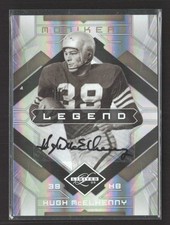 2009 Panini Limited Moniker Legend Hugh Mcelhenny 120 Silver Spotlight Auto 50