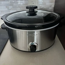 Bella 5-Qt Slow Cooker Stainless Steel