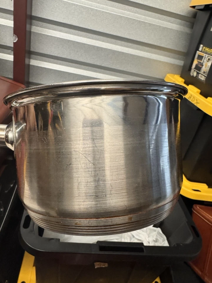 Bergner Ailantic Series Acero Inoxidable 7 Pulgadas, 2 Qt Cacerola con Tapa Utensilios de Cocina Foto 4 de 4