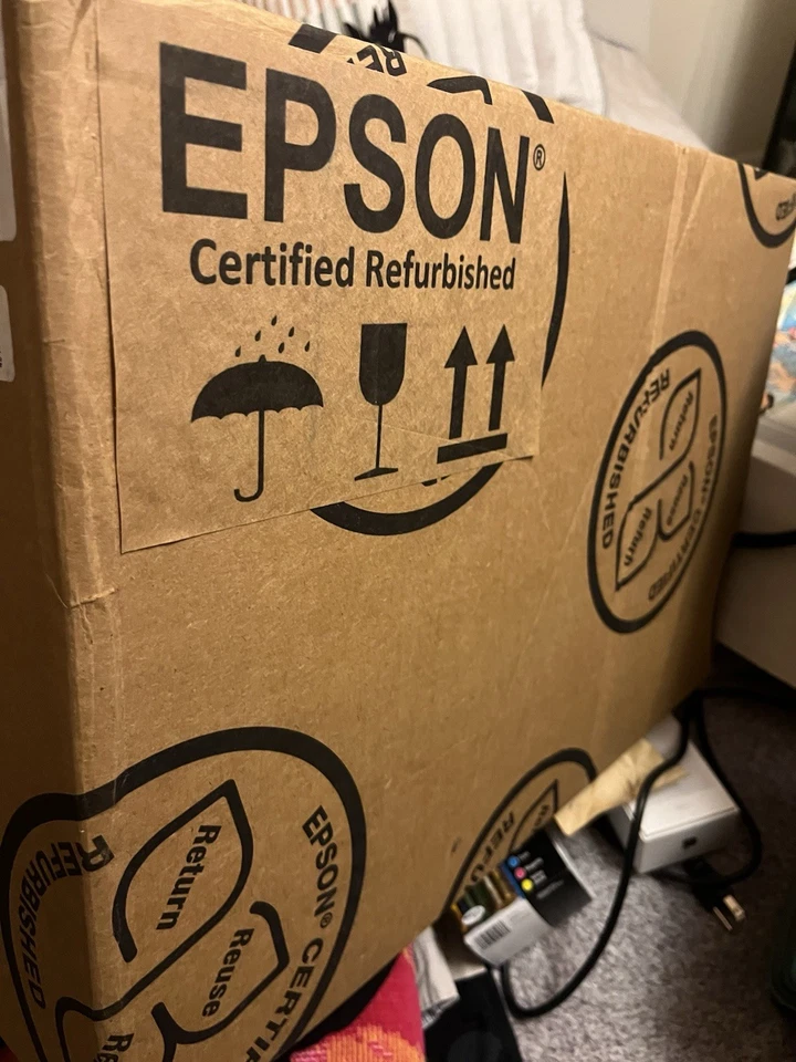 Epson workforces pro WF-3823 WiFi printer + starter ink  in unopened box - Image 3 of 3