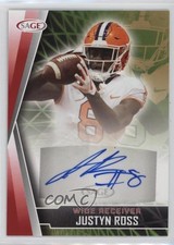 2022 SAGE High Series Auto Red Justyn Ross #A-JR2 Auto n1u