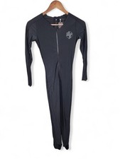 Akona Base Layer Skin Suit in Black Size S