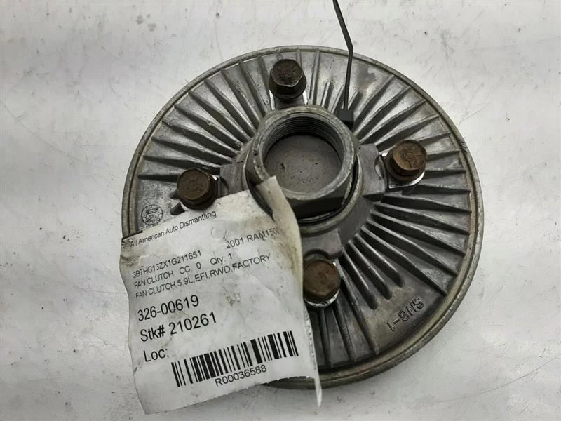 Embreagem de ventilador 5.9L 8-360 gasolina Thru 5/1/00 94-01 Dodge Ram 1500 52027710 - Imagem 2 de 4