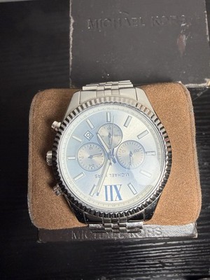 Michael Kors (MK8405) Lexington Silver Tone Watch
