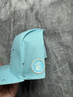 Hellstar Rhinestone Logo Hat In Blue - NEW! | eBay