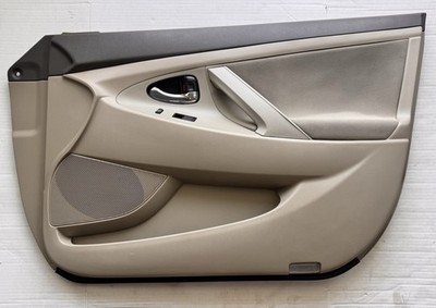 2007-2011 Toyota Camry Front RH Right Passenger Door Panel Card OEM TAN