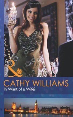 In Want of a Wife? Paperback Cathy Williams