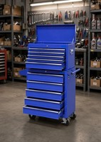 Tool Chest Rollcab And Top Box Blue