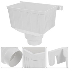 Rain Gutter Barrel Rain Diverter Water Collection Barrel Rain Downspout Adapter