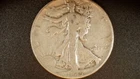 1945 P Walking Liberty Half Dollar 90% SILVER Free Shipping + Tracking - 103