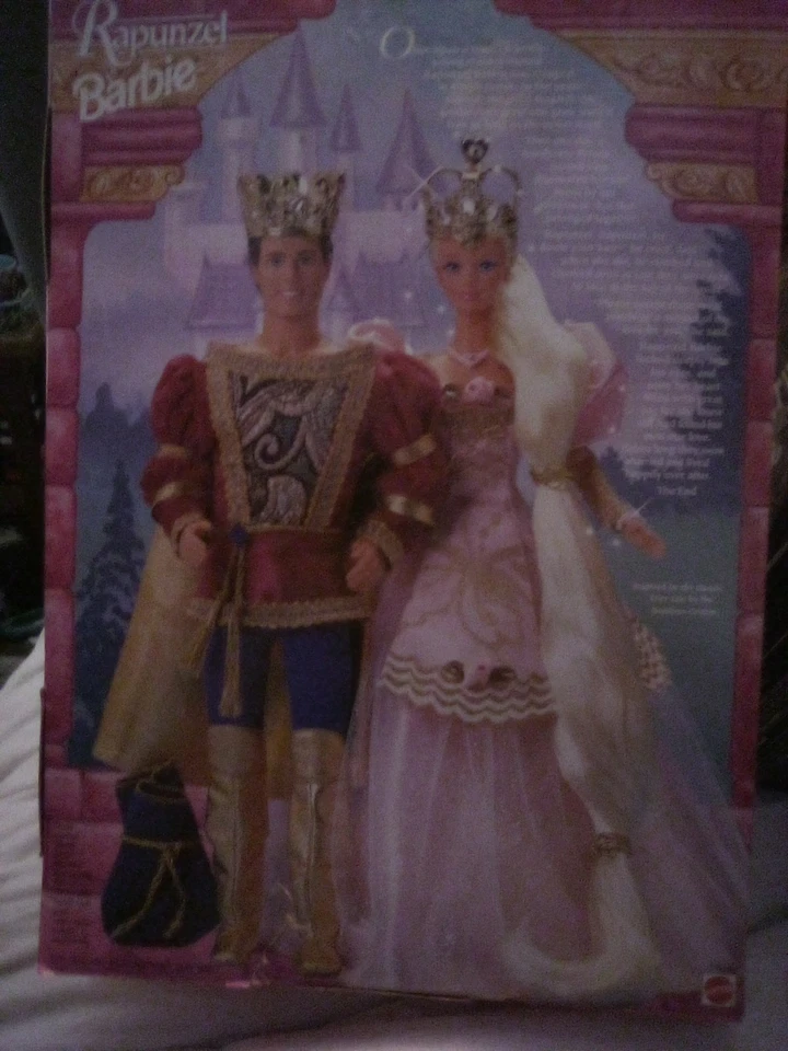 Mattal- Muñeca Barbie Rapunzel Deja caer mi pelo 1997 17646 Nueva En Caja Foto 4 de 4