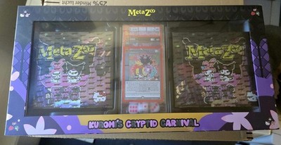 MetaZoo x Sanrio Kuromi s Cryptid Carnival Collector Box Sealed Brand New