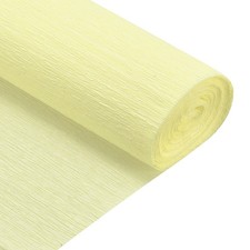 Krepppapier Rollenn 8 ft lang 20 Zoll breit für DIY Dekoration, Dunkelgelb 2stk