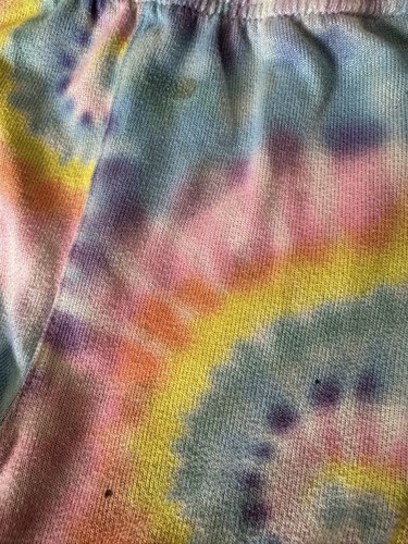 Hurley Girls Tie Dye Outfit Set Size 10 Short Sleeve Shirt and Long Pants - Picture 6 of 10