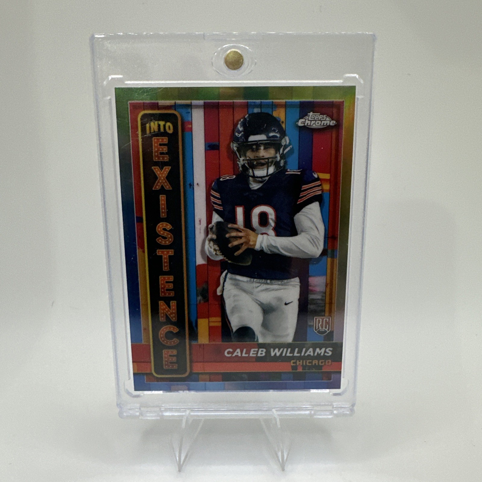 2024 Topps Chrome Caleb Williams Into Existence RC Rookie IE-1 SSP Case Hit