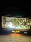 Vintage Olympia Beer Motion Waterfall Lighted Cash Register Sign And Clock Works