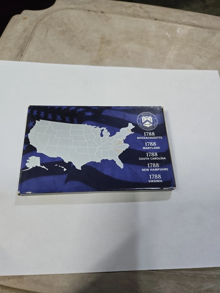 2000 San Francisco Clad PROOF State Quarters Set -Cameo -5 Coins! Free Shipping! - Image 2 of 4