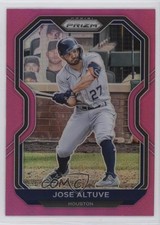 2021 Panini Prizm Tier II Pink Prizm Jose Altuve #179 0zd3