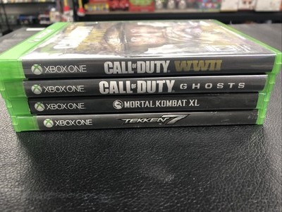Xbox One Lot (4) - Call Of Duty, Mortal Kombat, Tekken - Free Shipping