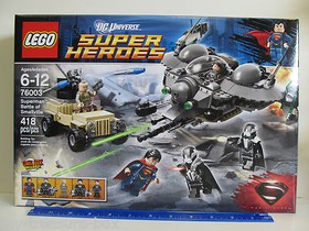LEGO 76003 DC Universe Super Heroes Superman Battle of Smallville 418 pc Age 6+