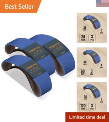 Self-Sharpening Zirconia Sanding Belts - Long-Term Performance Guarantee